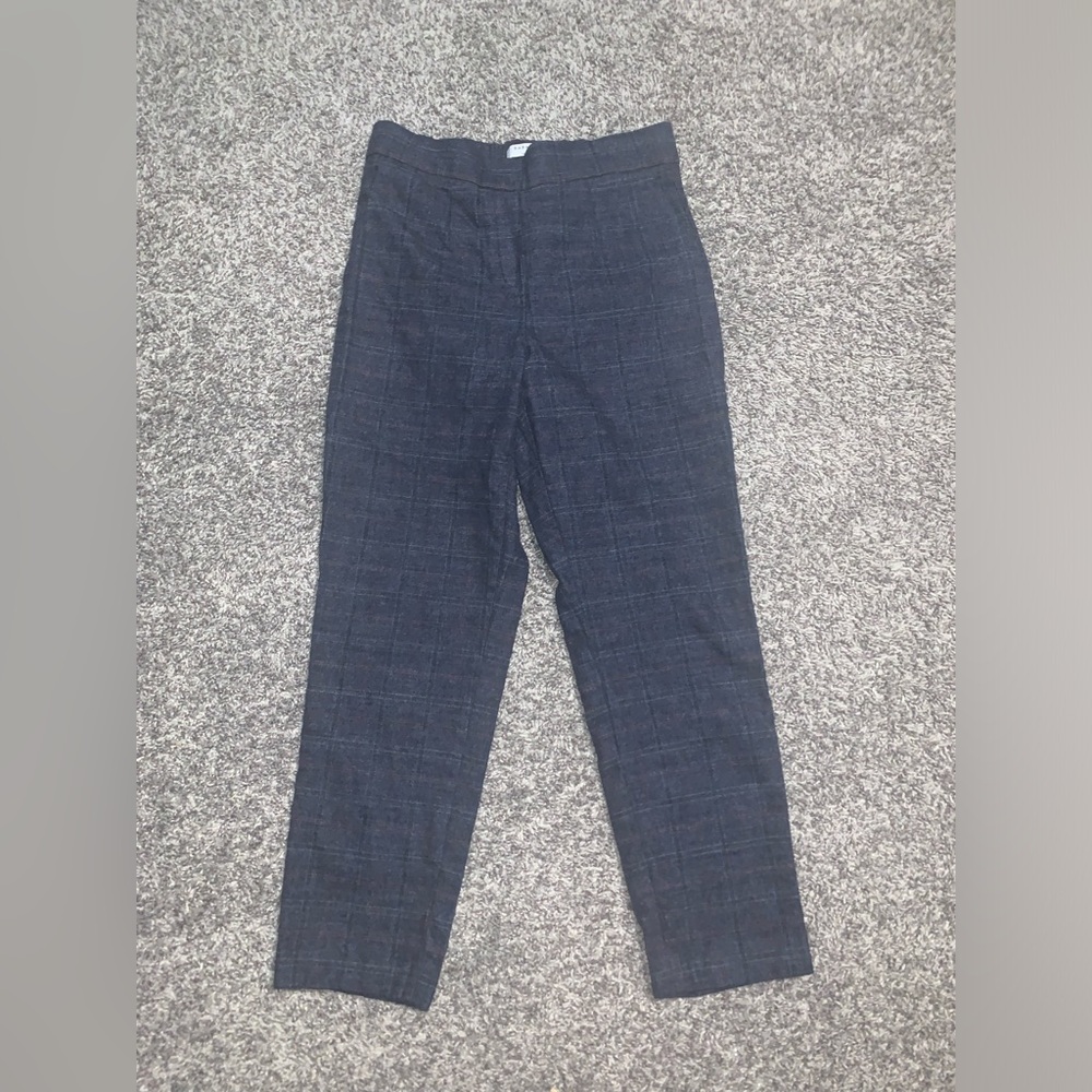 Babaton Wool Cashmere Plaid Pants - Picture 3 of 7